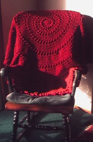 Priscilla Hewitt's Skipping Stones Afghan