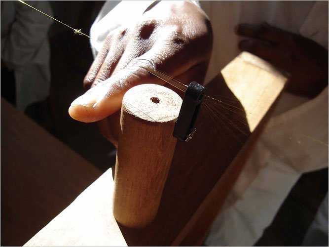 Spider Textile filament for thread