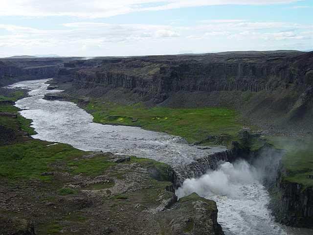 Der Canyon entlang des Flusses Jok�lsa