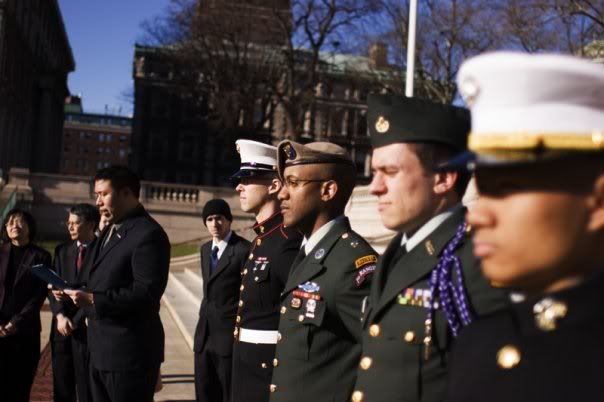 16DEC06 Mark Xue commissioning ceremony