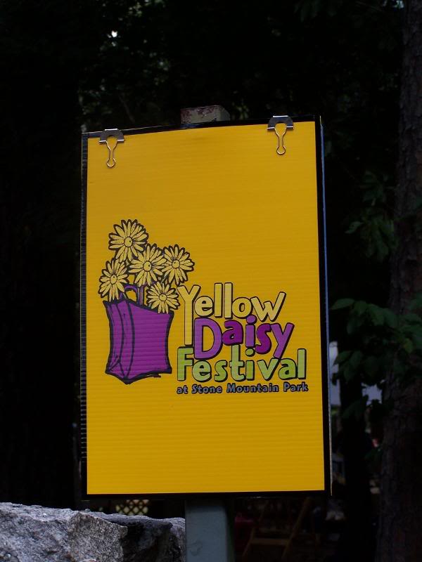 Yellow Daisy Festival at Stone Mountain