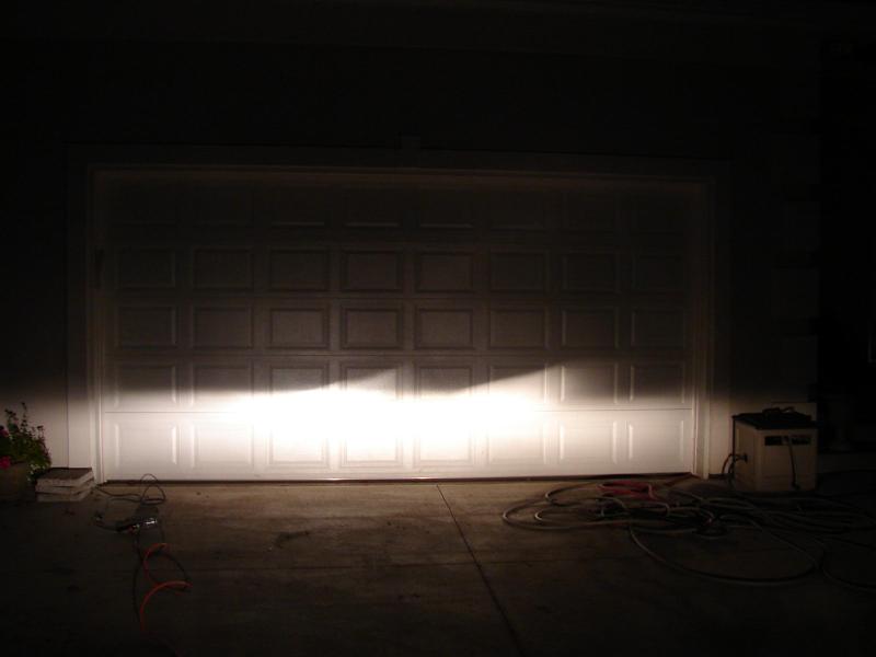 Osram vs stock H7 low pattern