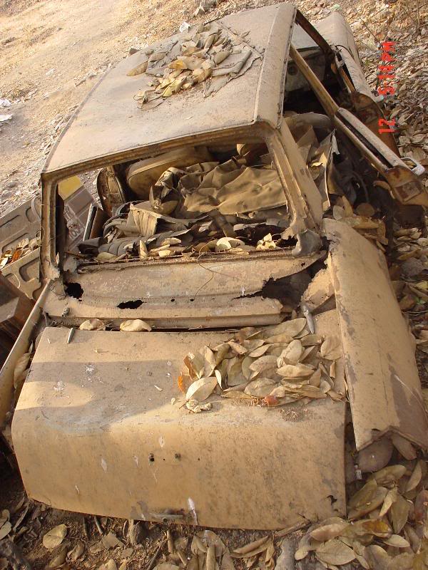 Abandoned Herald MkIII rear view
