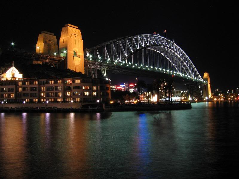 Nightview of Harbour Bridge