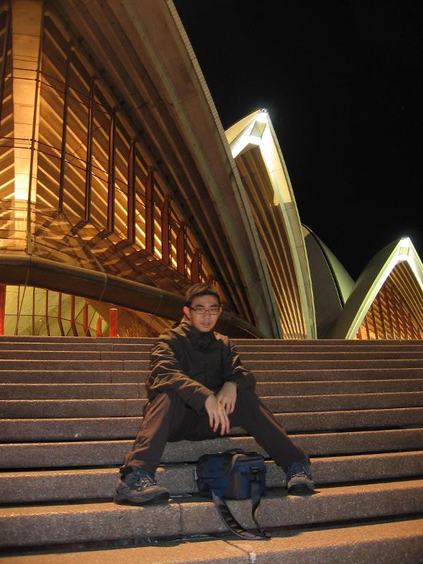 Self-photograph ed @ Opera House