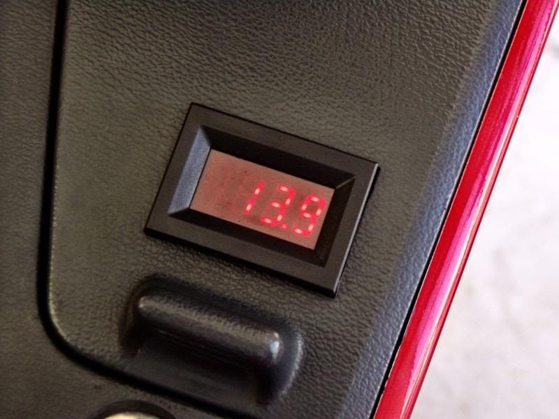 Datel voltage meter installation