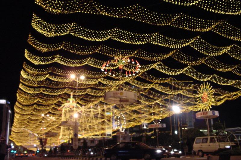illuminated street 4, bandar seri begawan - brunei