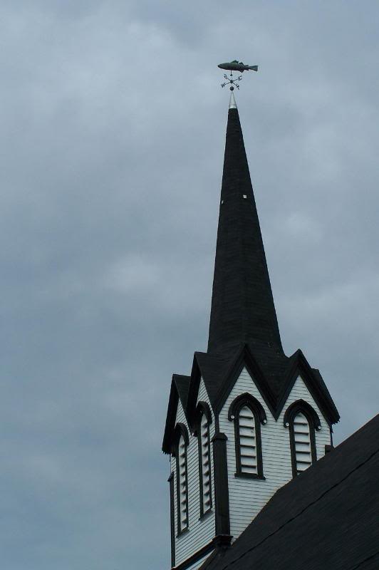 Lunenburg - St. Andrew's Presbyterian Church - fish wea...