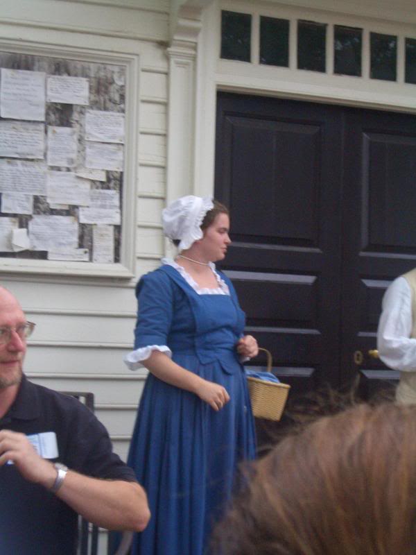 some chick who worked in Williamsburg