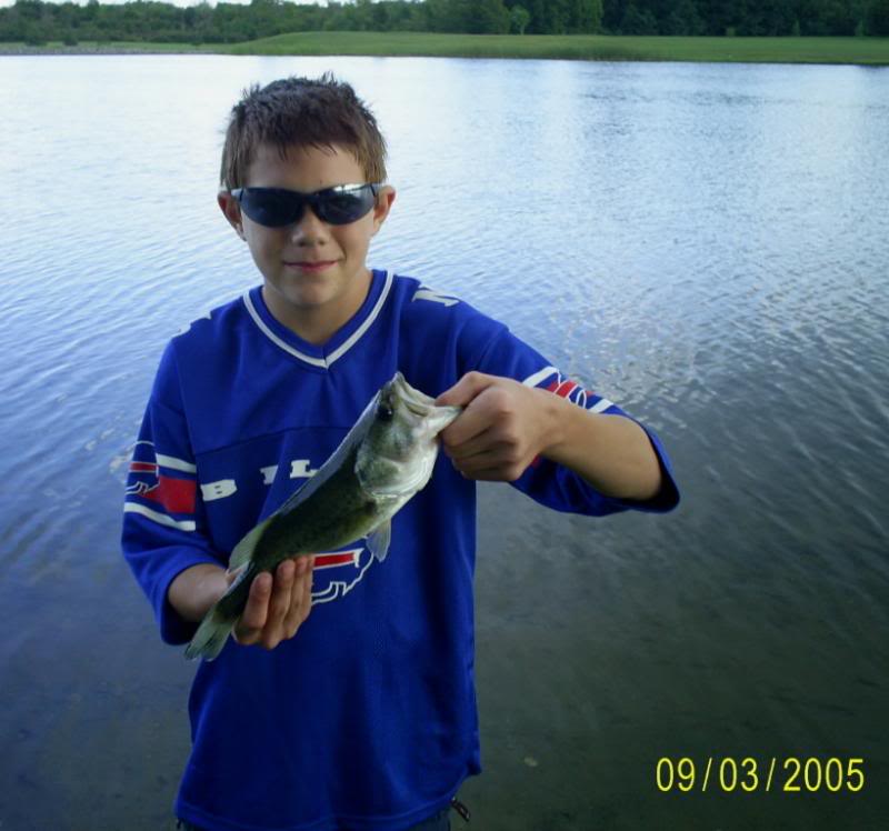 Ben & large mouth bass