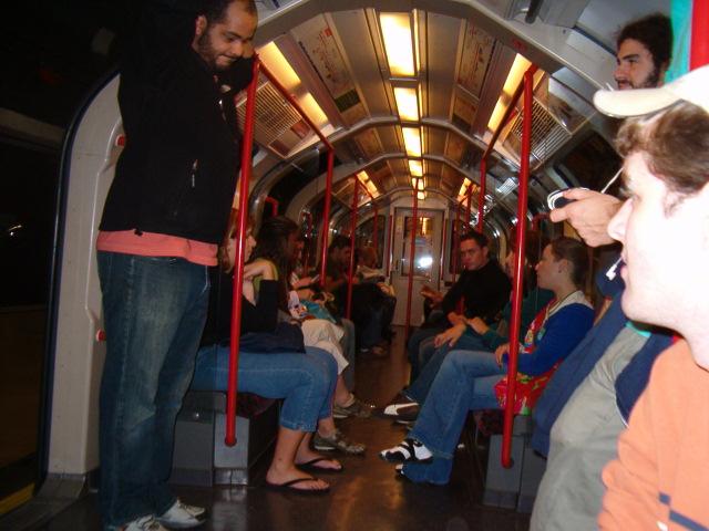 Temple taking over the tube