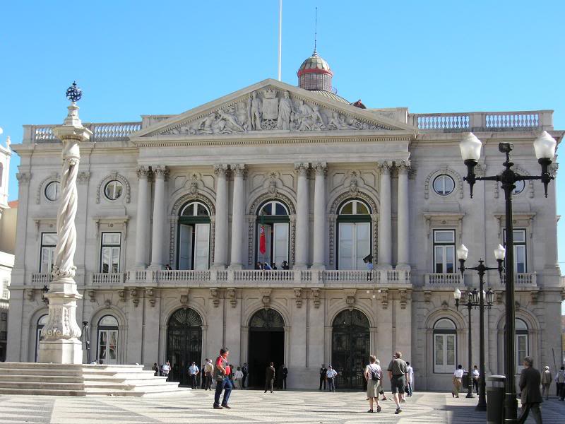 Lisboa - Pra�a do Munic�pio - Pa�os do Concelho