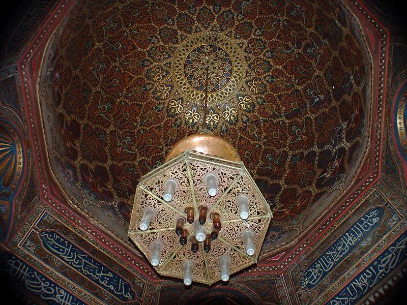 The Mausoleum already existed before the palace was bui...