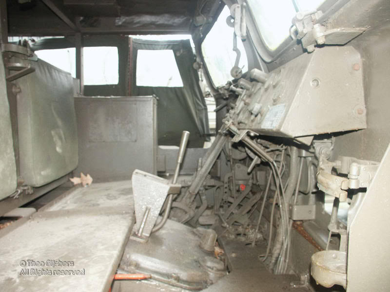 Interior M4 artillery truck