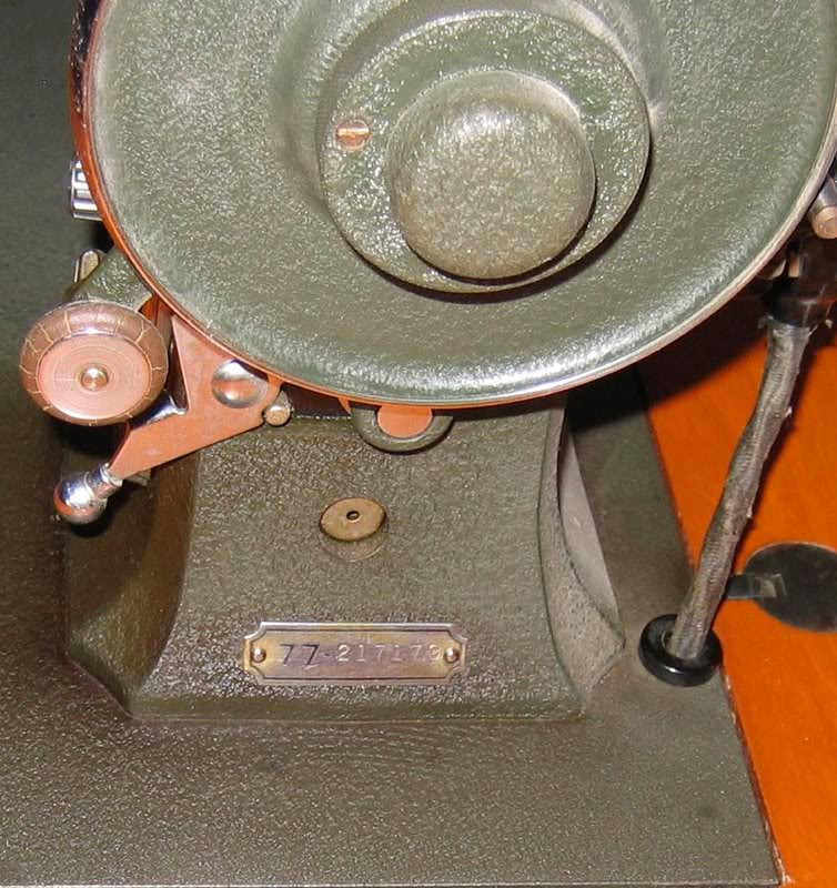 Location: On Right Side of Pillar Below Hand Wheel