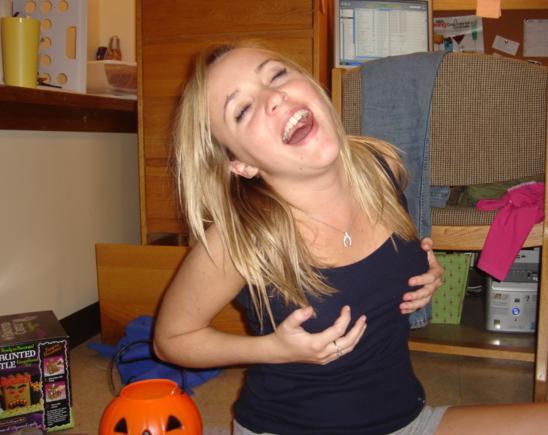 maybe she's just randy.