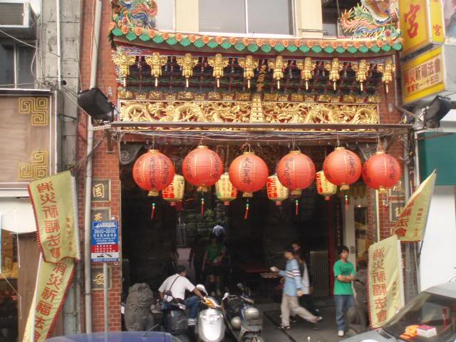 Tin Hau temple in Taipei