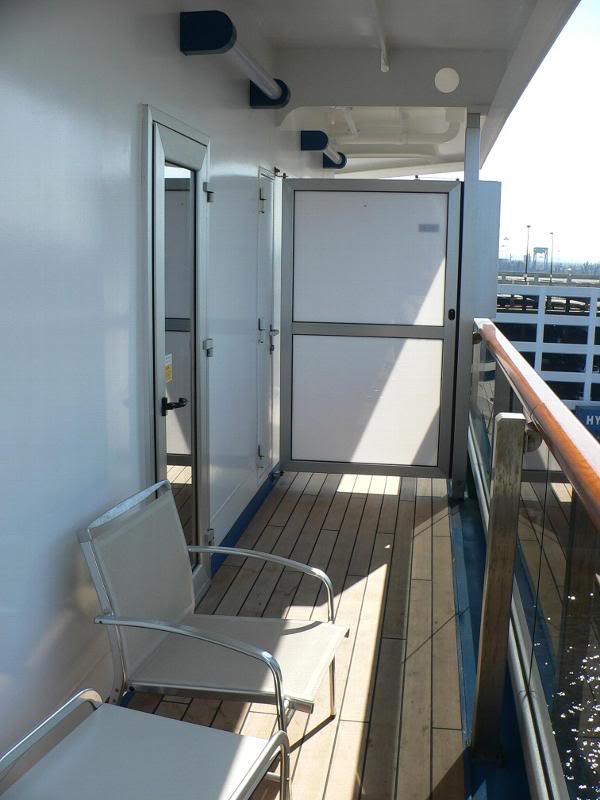 The rest of the balcony