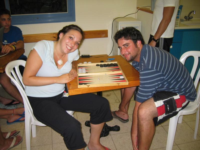 Canadian Silvia and American/Israel i Omer