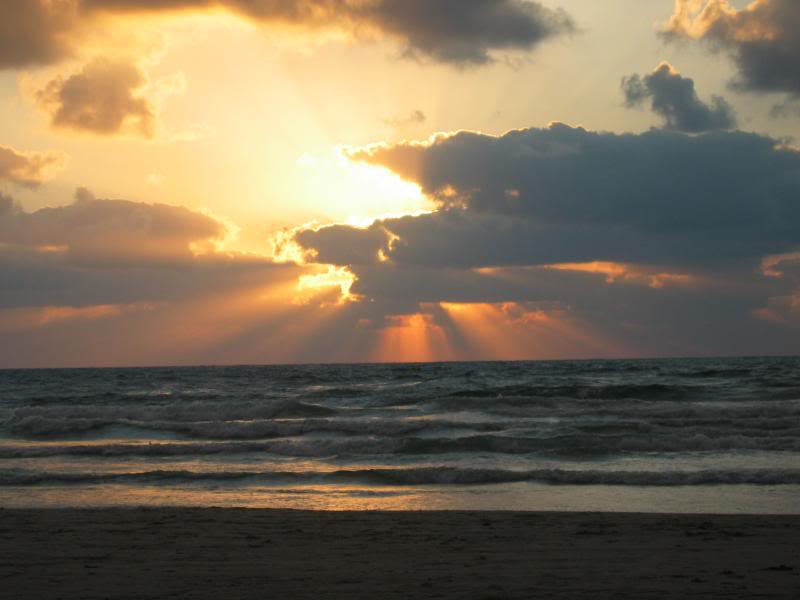 Sunset at Ma'agan Michael