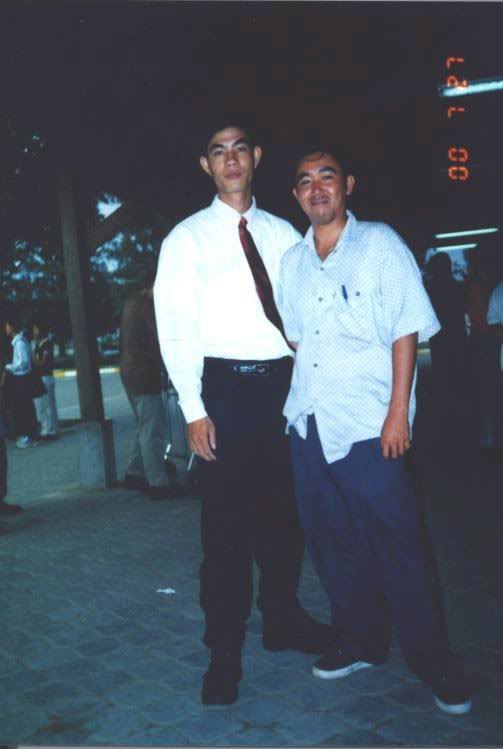 Keang and me at Pochintong Airport