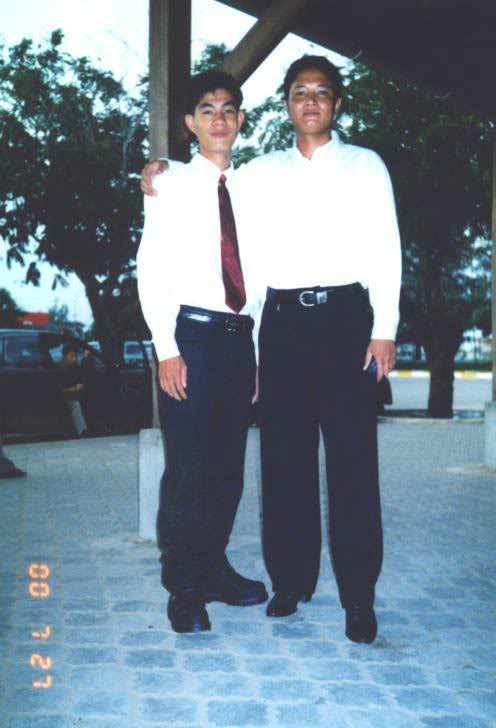 Keopouv and me at Pochintong Airport