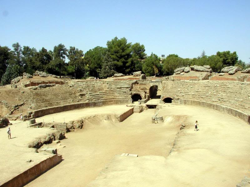 Anfiteatro romano de Merida.