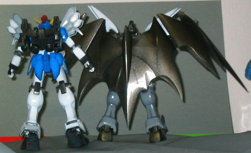 1/100 Sandrock and Hell-something Custom Gundams. Clear...