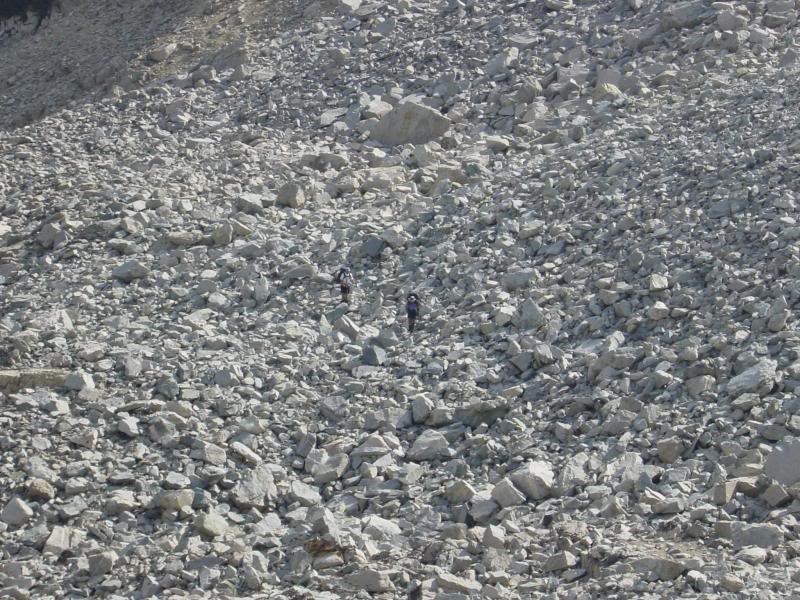 Sheebz and Dave-O in the boulder field south of Ruby La...