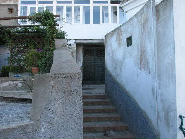 Stairway to a view Capri, Italy