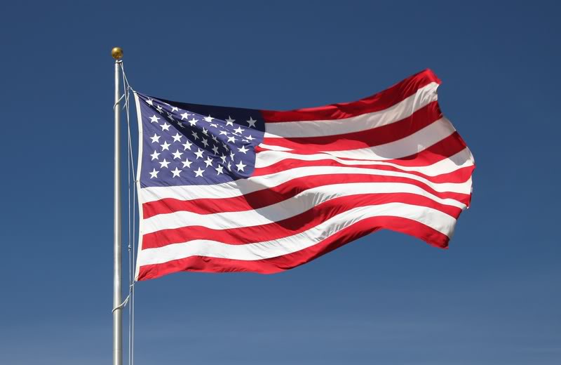 American Flag In Washington