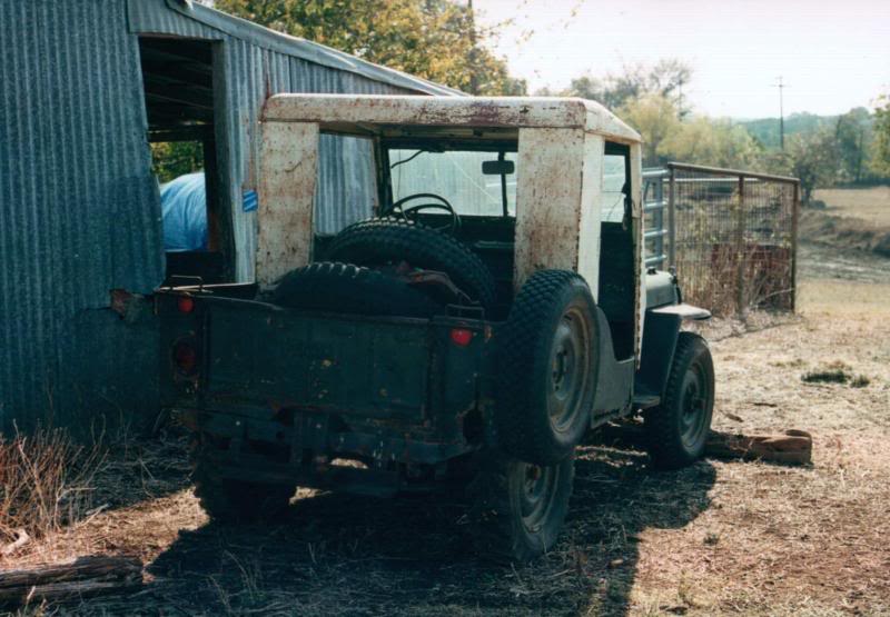 A back shot. Note the drawbar. Once upon a time, ther...