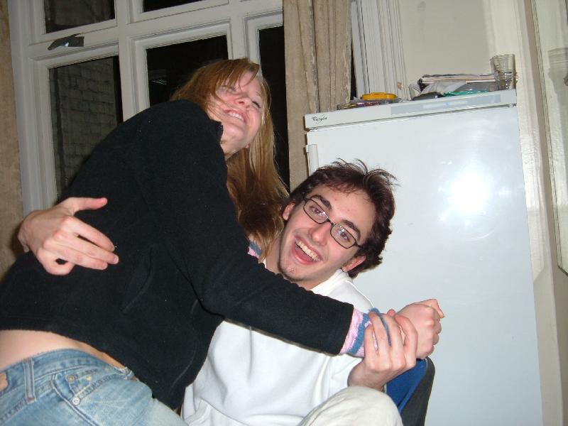 Carolyn attacking Jerry