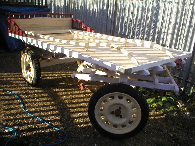 New dray a little bigger back board still fitted