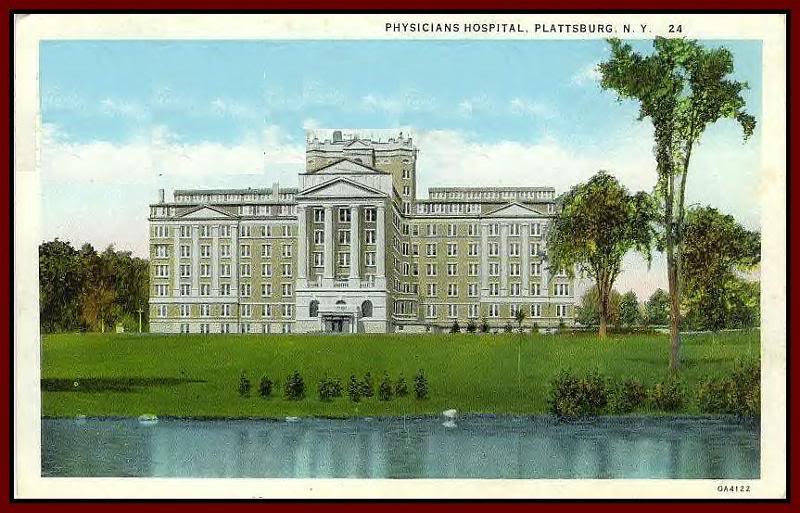 1933 Physician's Hospital, Plattsburgh, NY