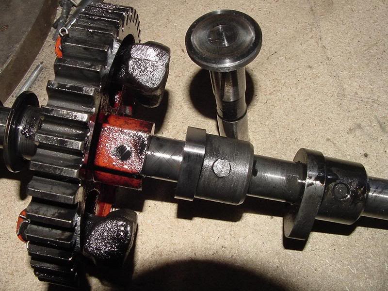 Gear teeth, cam and tappet---