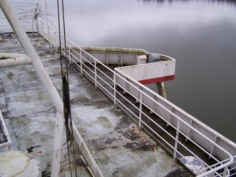 Looking towards the Starboard Bow from the Funnel of th...