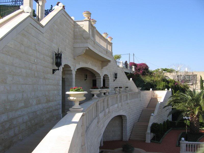 09 - The Baha'i Gardens in Haifa (Israel): the Shrine o...