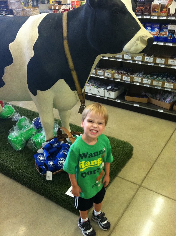 Josh's new friend 8/20/12