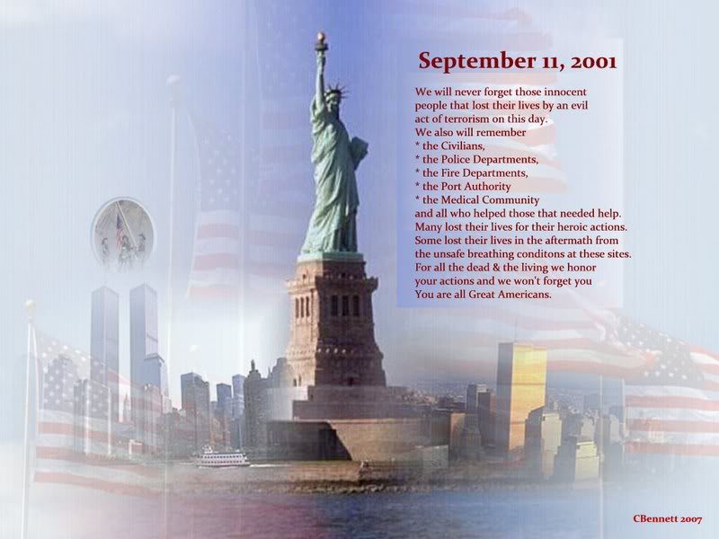 Remembering Sept 11 2001
