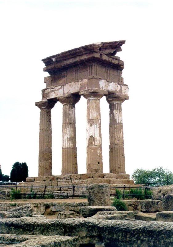 Temple of Castor and Pollux - Agrigento