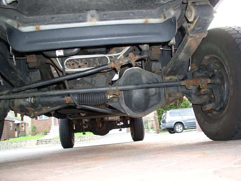 Front shot of Dana 60