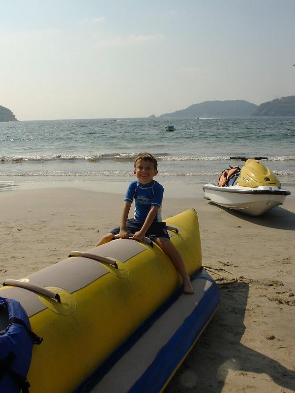 Jacob before his ride at La Ropa