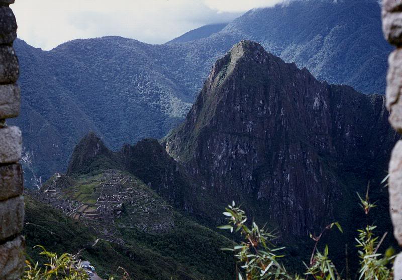 Peru - Machu Picchu - from the last stretch of Inca tra...