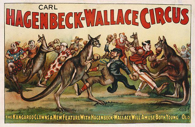 Carl Hagenbeck-Walla ce Circus Poster