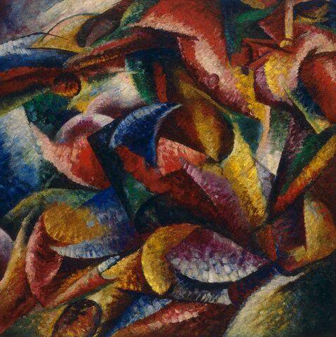 Dtnamism of a Human Body -- Boccioni, Umberto