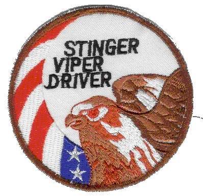 USAF Stinger viper driver