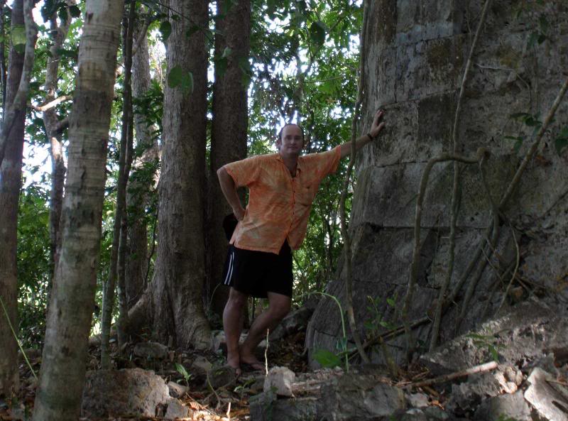 Me the day I discovered a lost Spanish Fortress in the ...