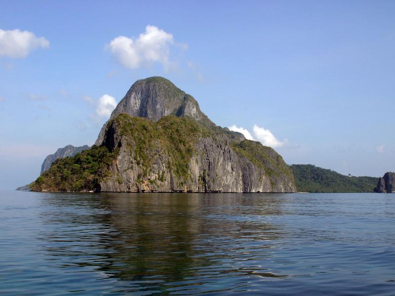The view of magnificent Cadlao Island seen from my cott...