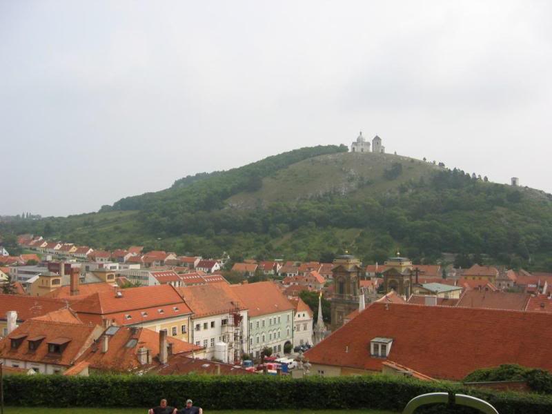 Castle on the Hill. From Mikulov Castle
